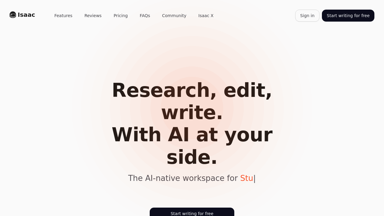 Isaac Editor screenshot