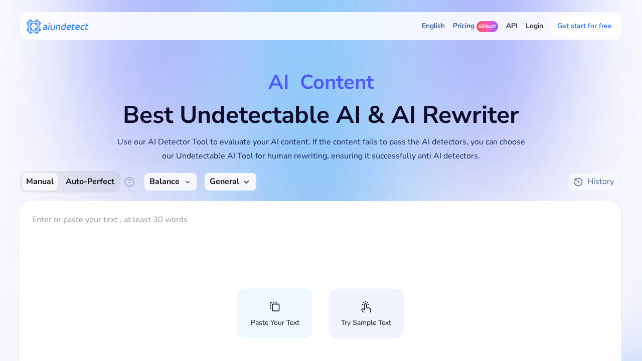 AI Undetect screenshot