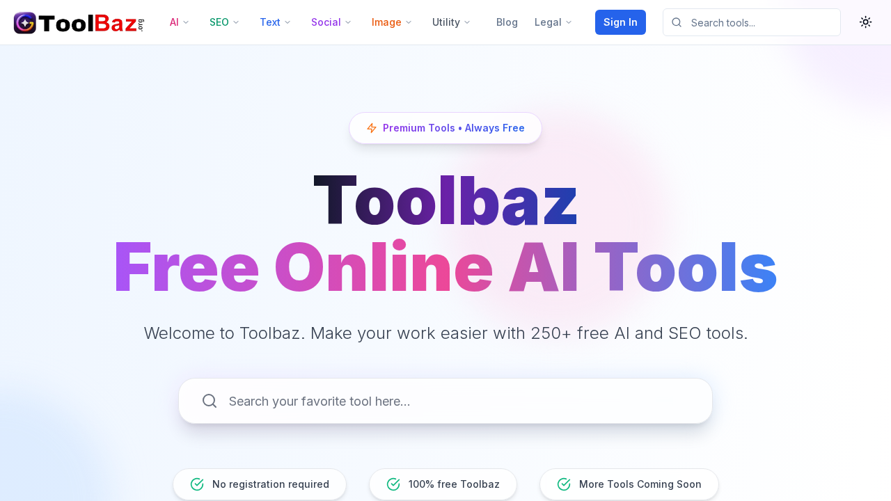 ToolBaz screenshot