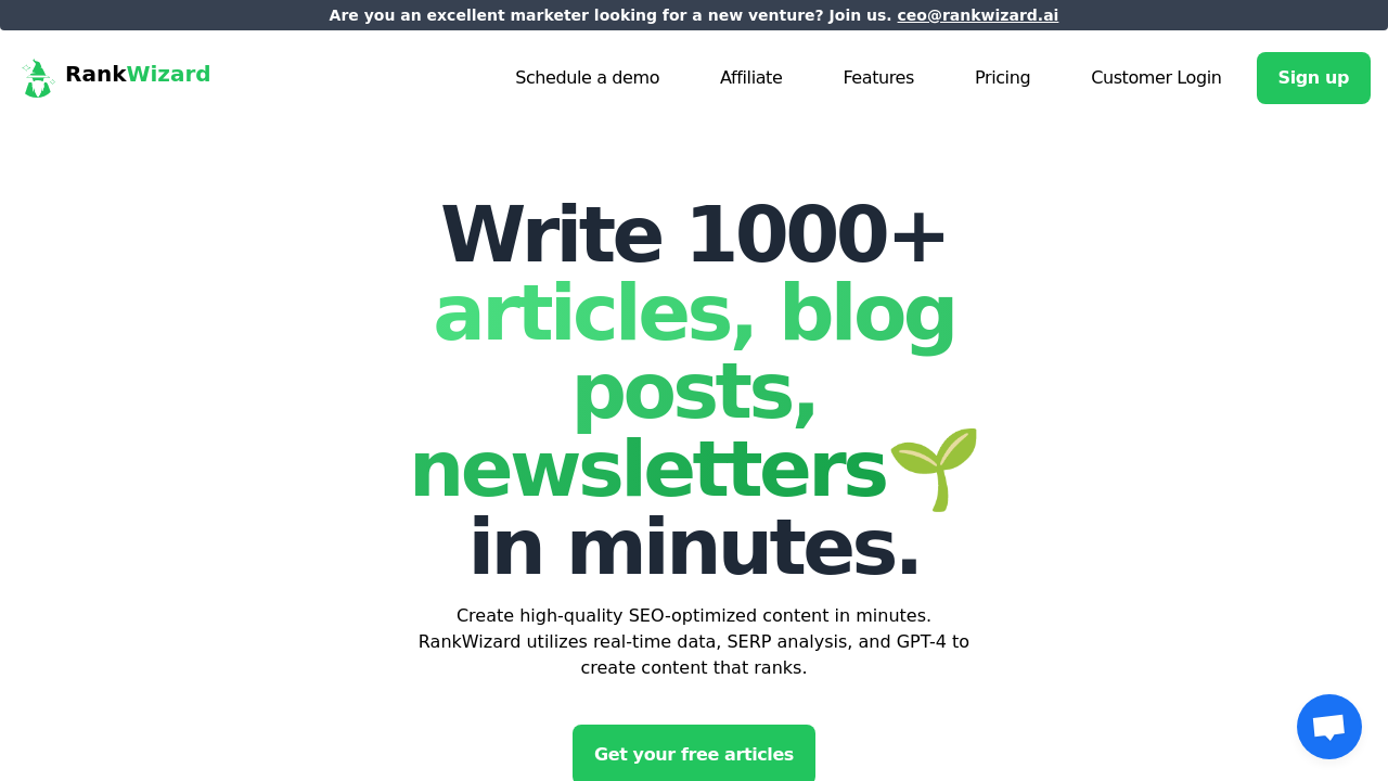 RankWizard screenshot