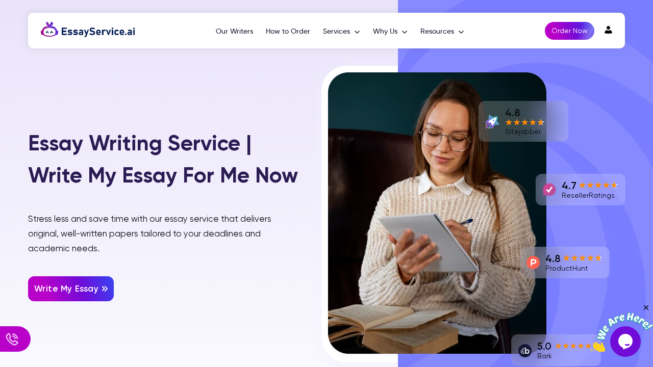 EssayService.ai screenshot