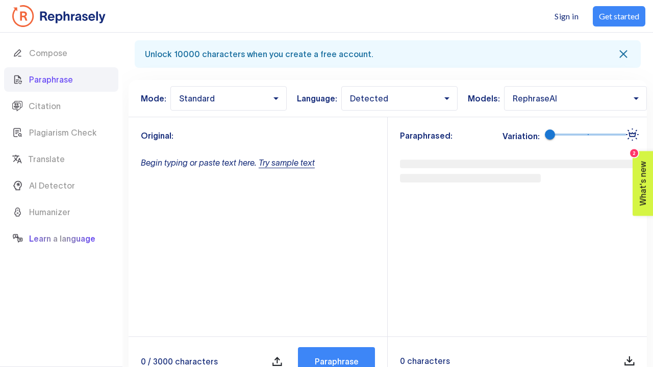 Rephrasely screenshot