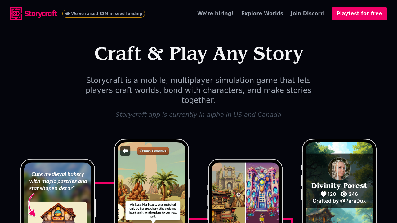 Storycraft screenshot