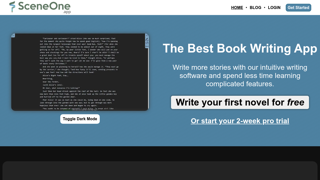 Scene One screenshot