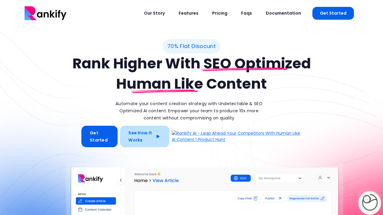 Rankify AI screenshot