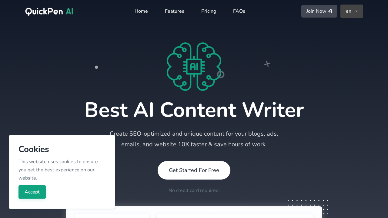 QuickPenAI screenshot