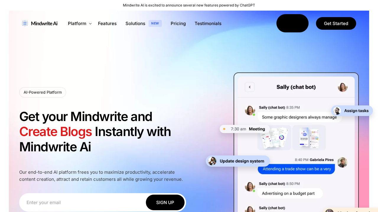 Mindwrite Ai screenshot
