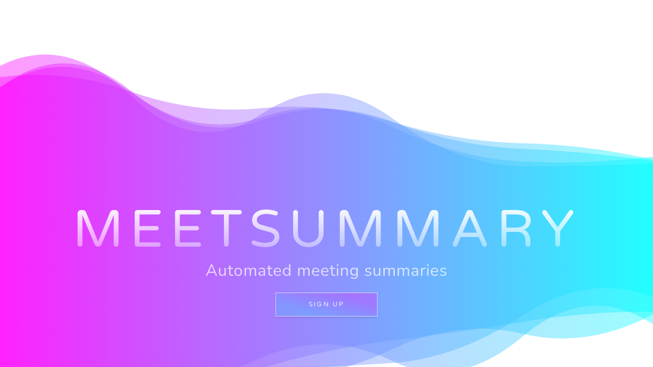 Meet Summary screenshot