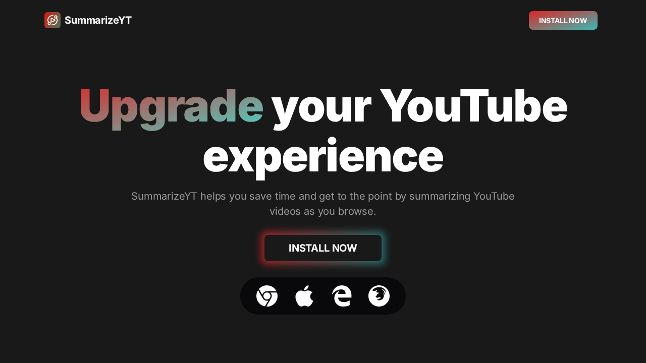 SumarizeYT screenshot