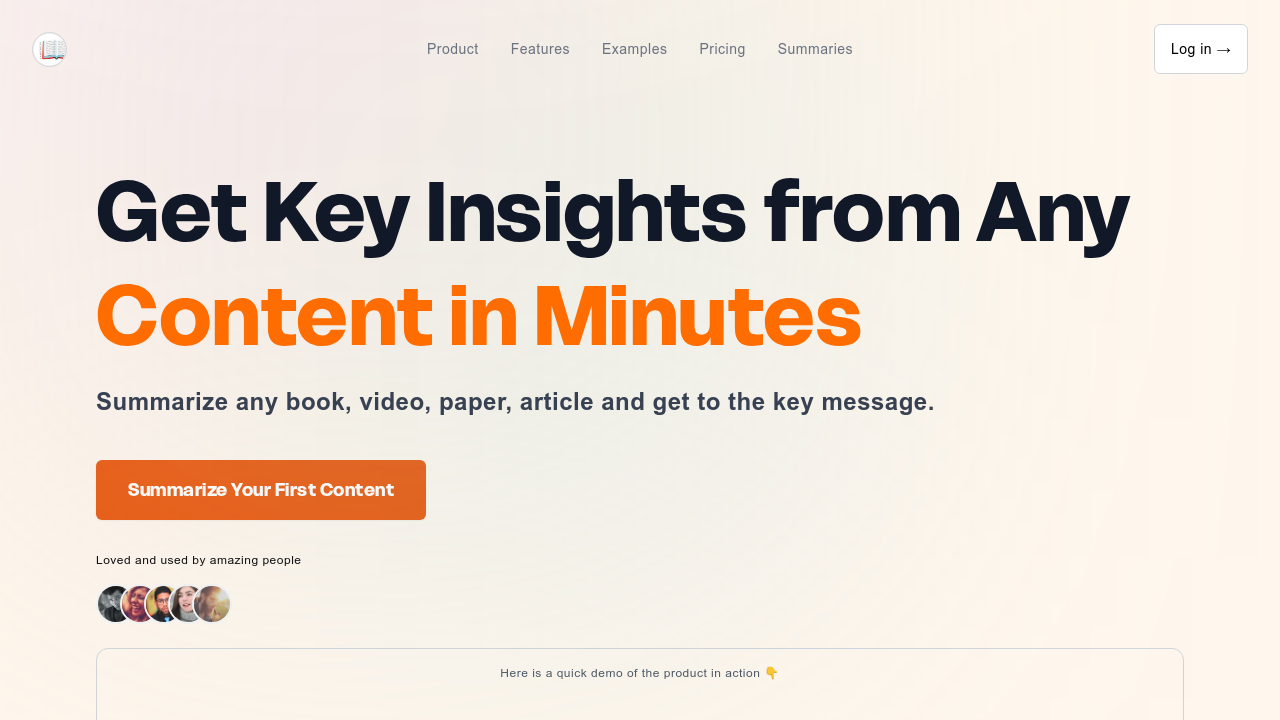Chapterize.ai screenshot