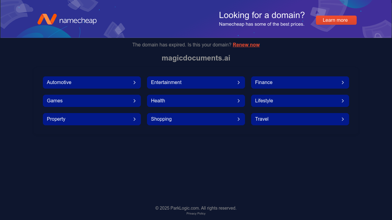 Magic Documents screenshot