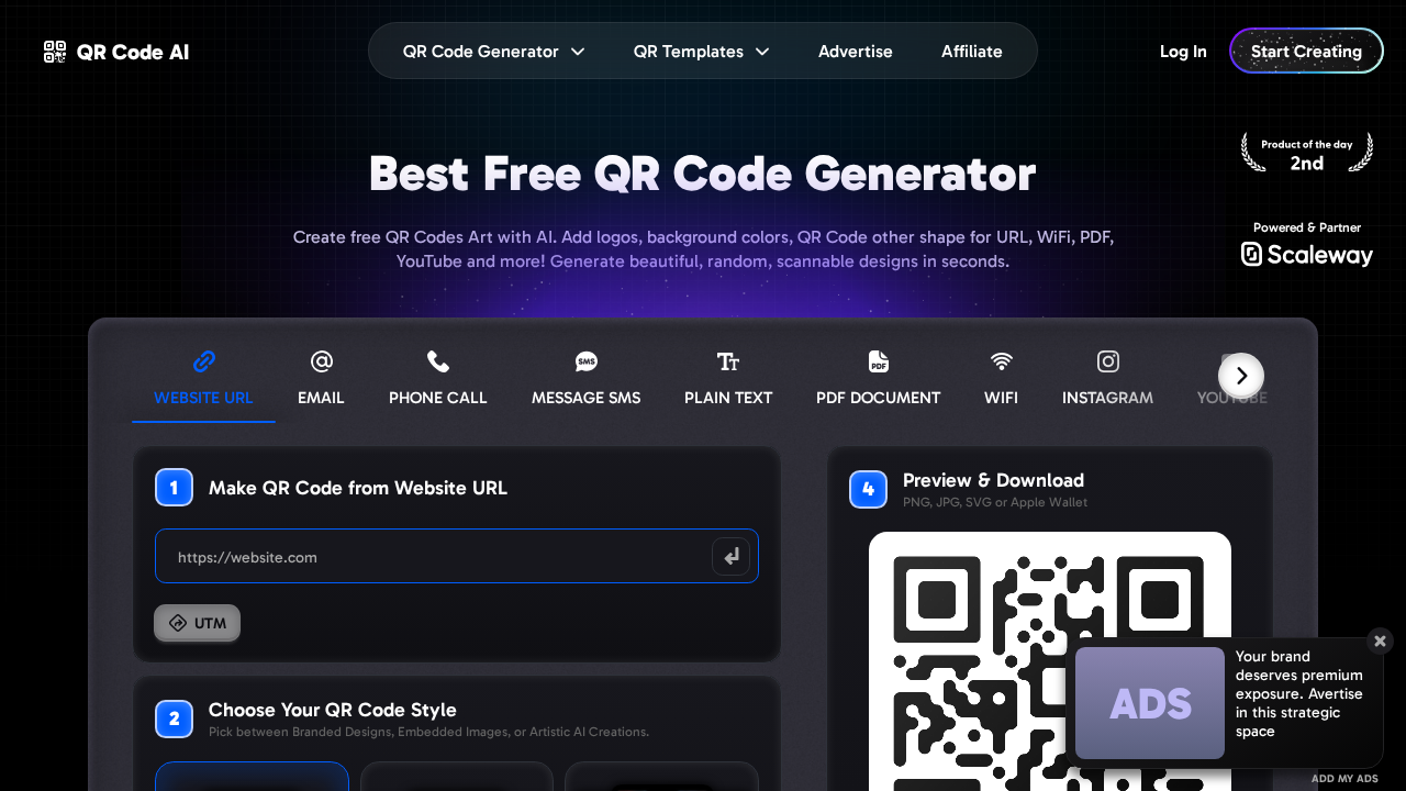 QR Code AI screenshot