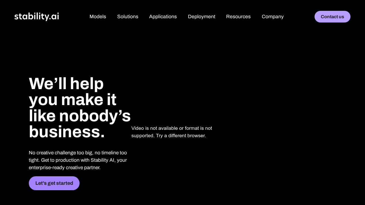 stability.ai screenshot