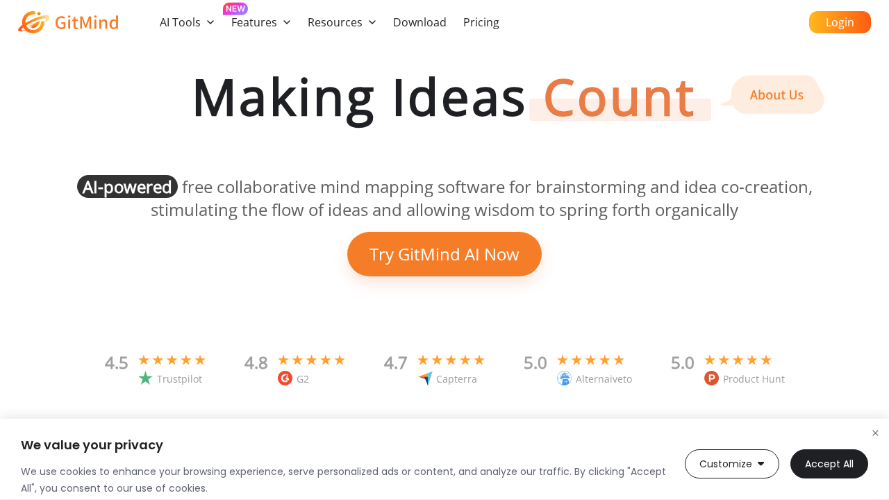 GitMind AI screenshot