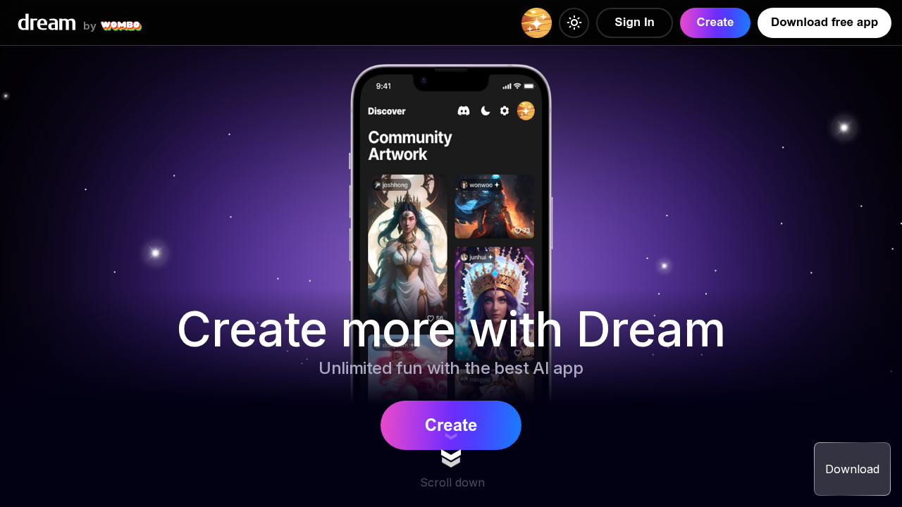 Dream by WOMBO screenshot