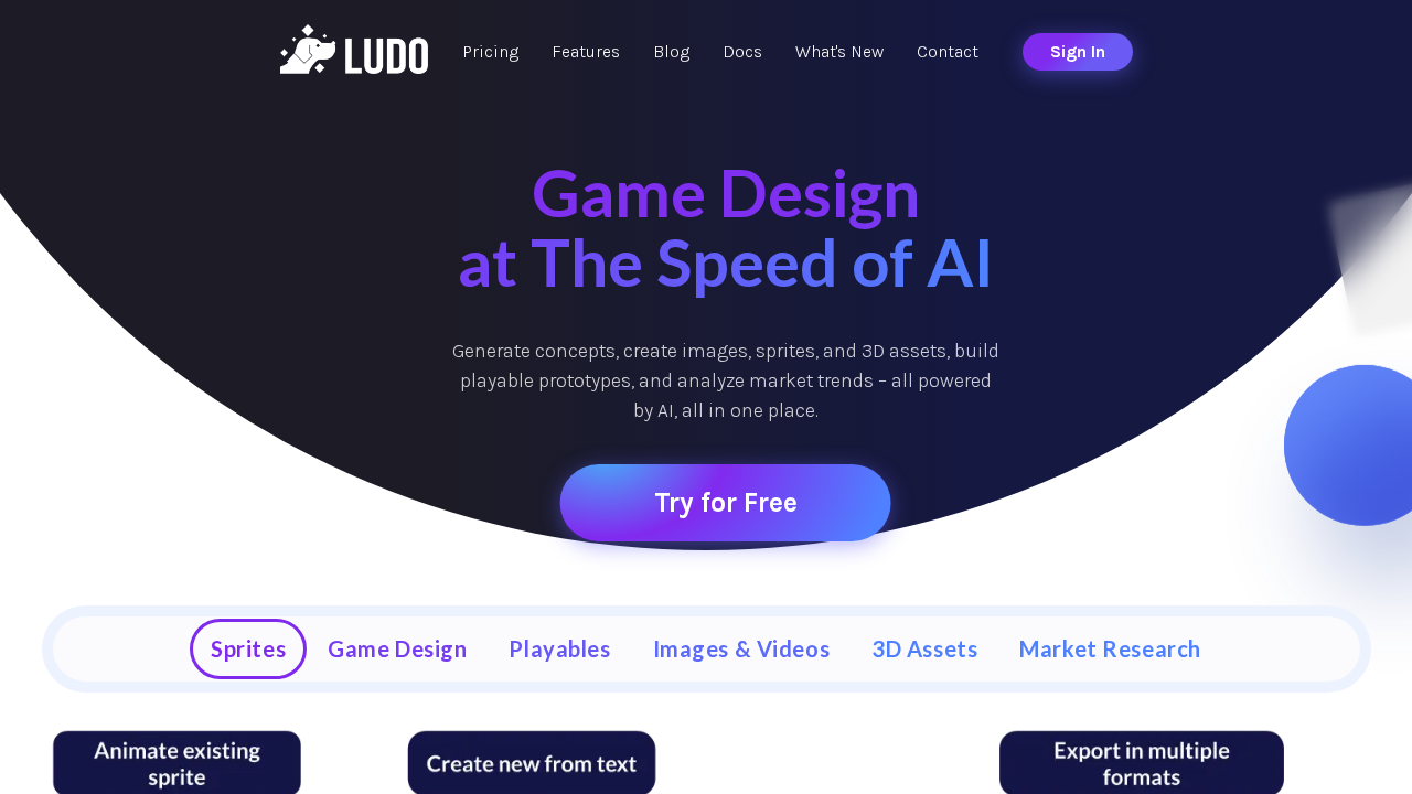 ludo.ai screenshot