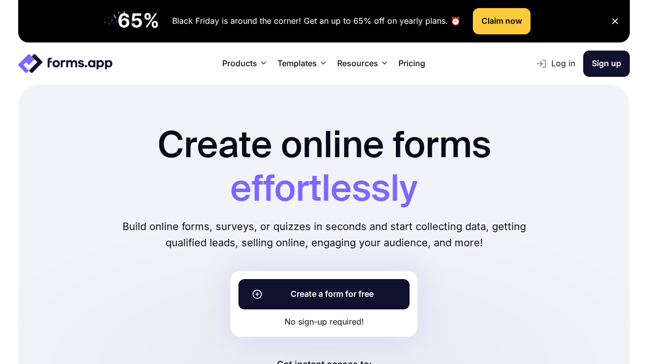 Forms.app screenshot