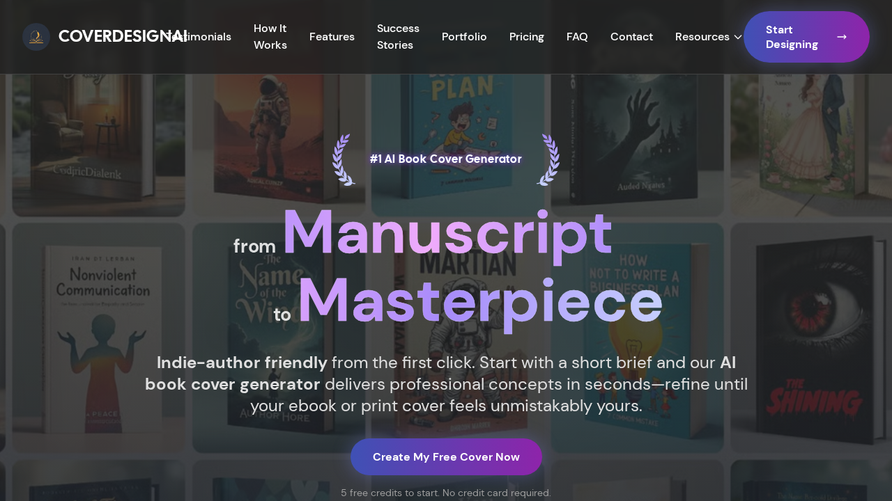 CoverDesignAI screenshot