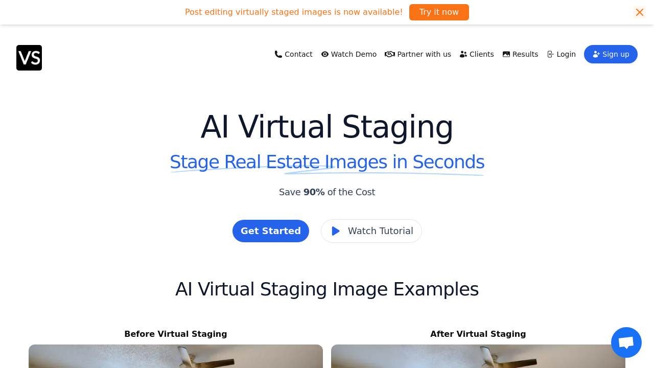 Virtual Staging AI screenshot