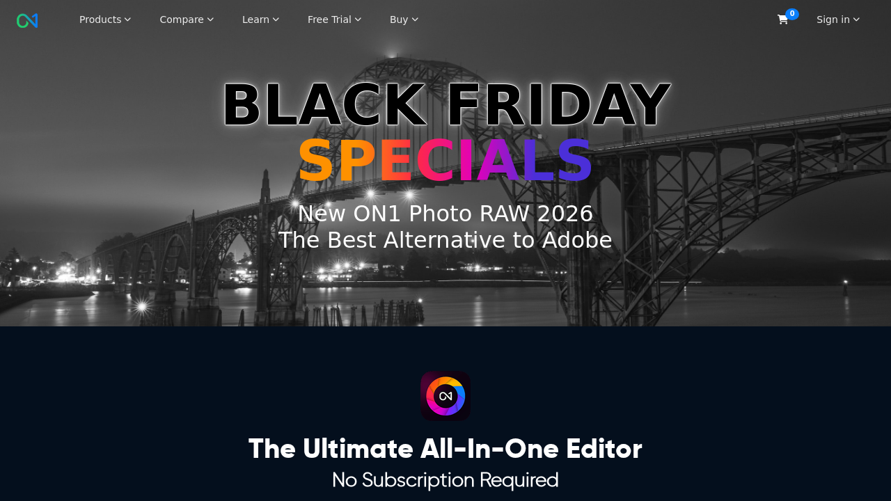 ON1 Photo RAW screenshot