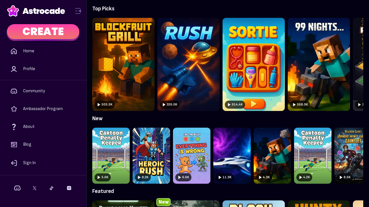 Astrocade screenshot