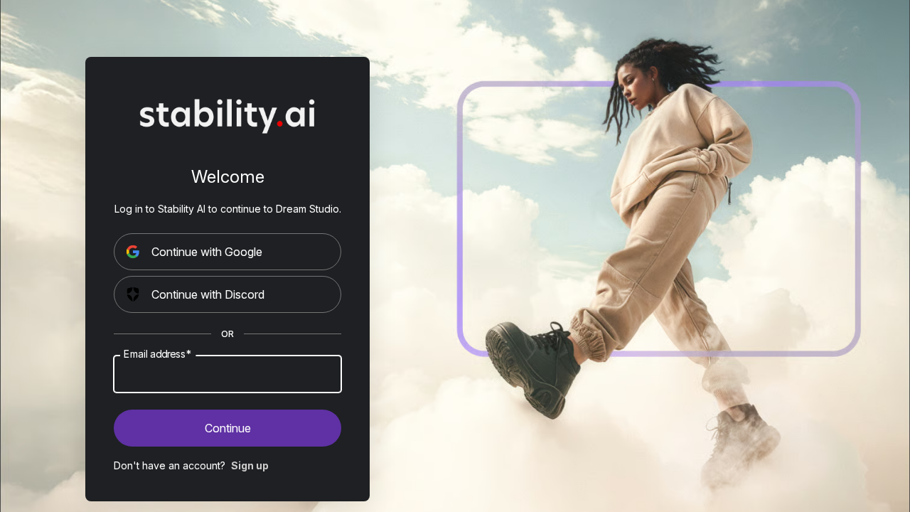 DreamStudio screenshot