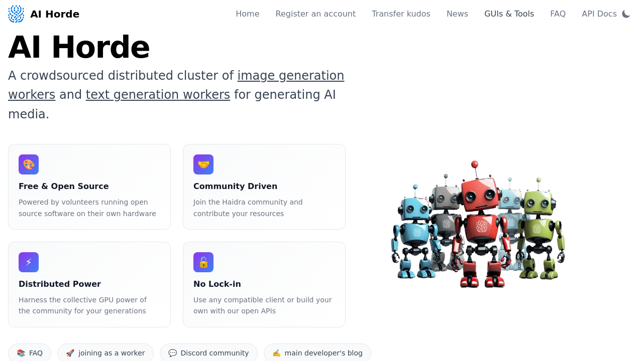 Stable Horde screenshot