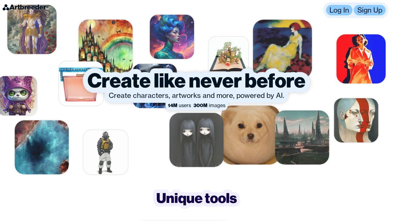 Artbreeder screenshot