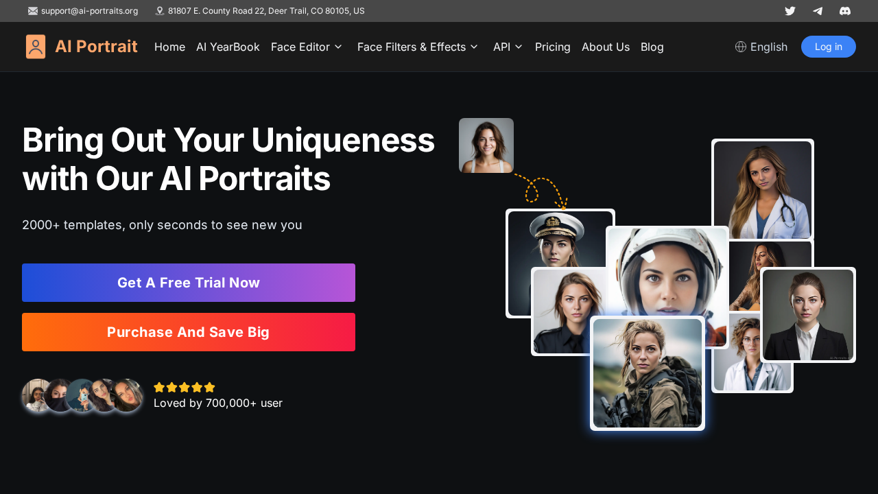 AI Portrait Generator screenshot