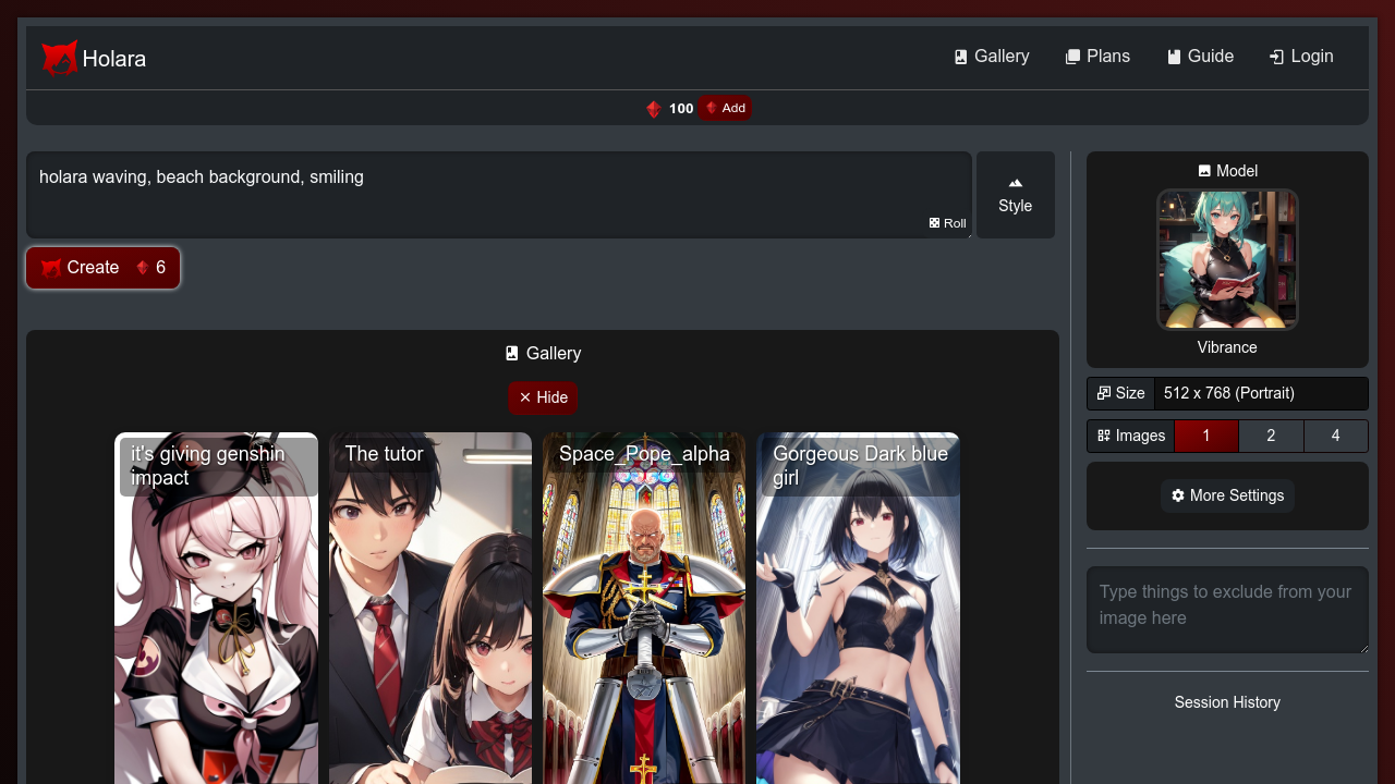 holara.ai screenshot
