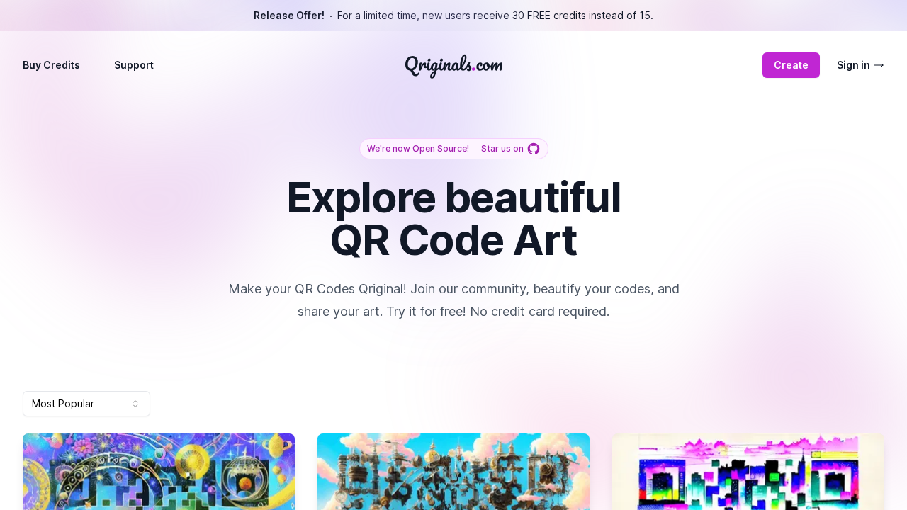 Qriginals screenshot