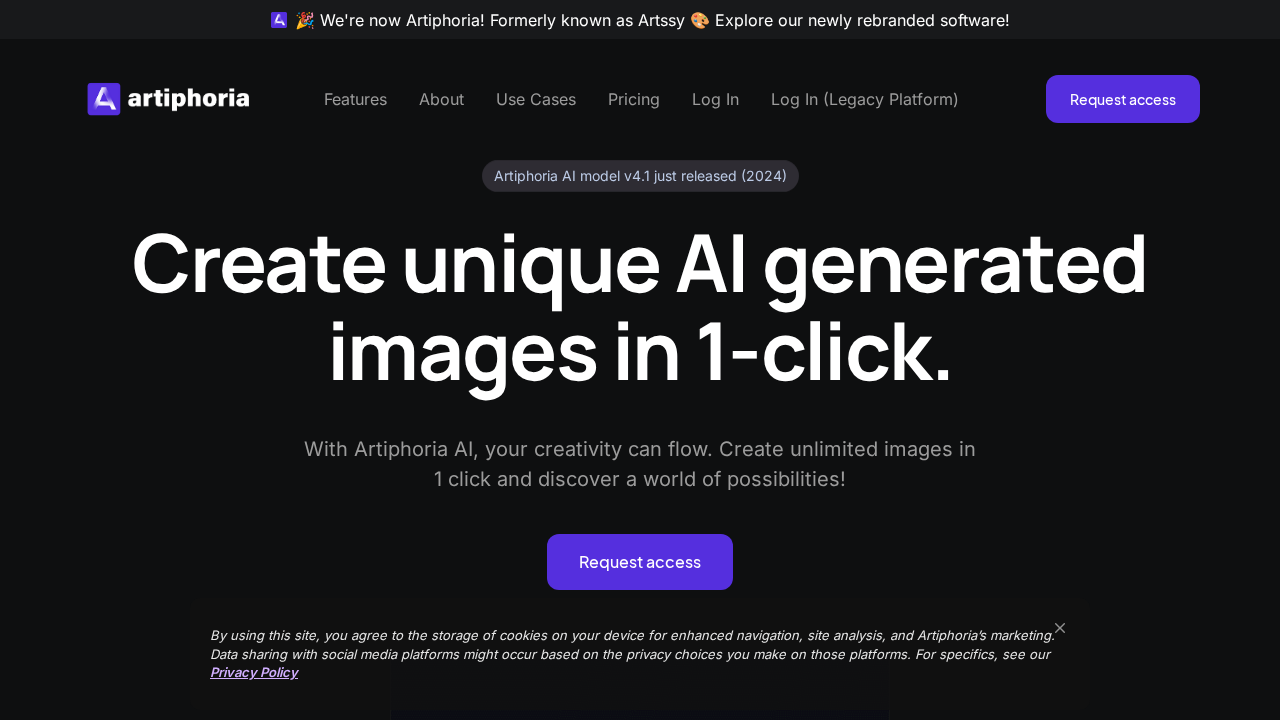 artiphoria.ai screenshot