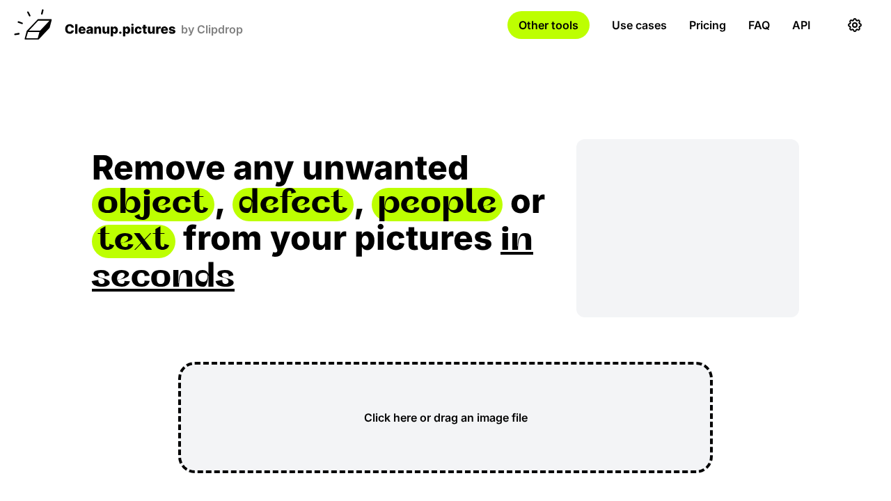 Cleanup.pictures screenshot