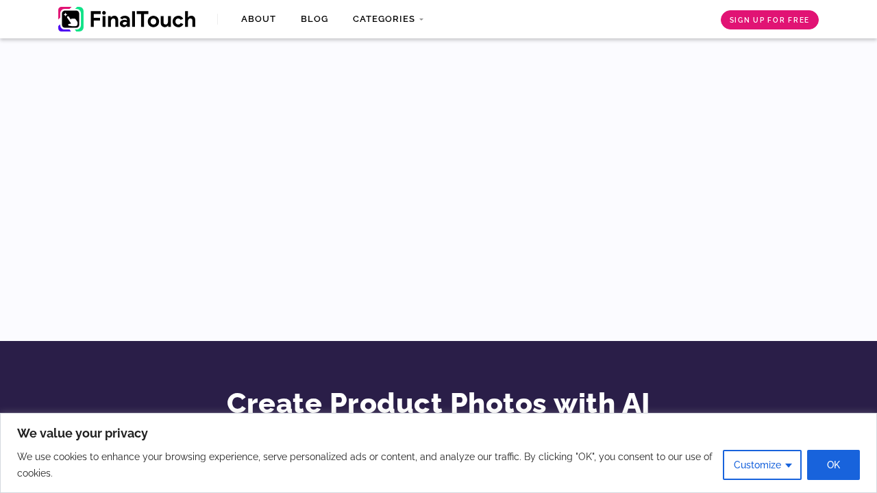 Final Touch screenshot