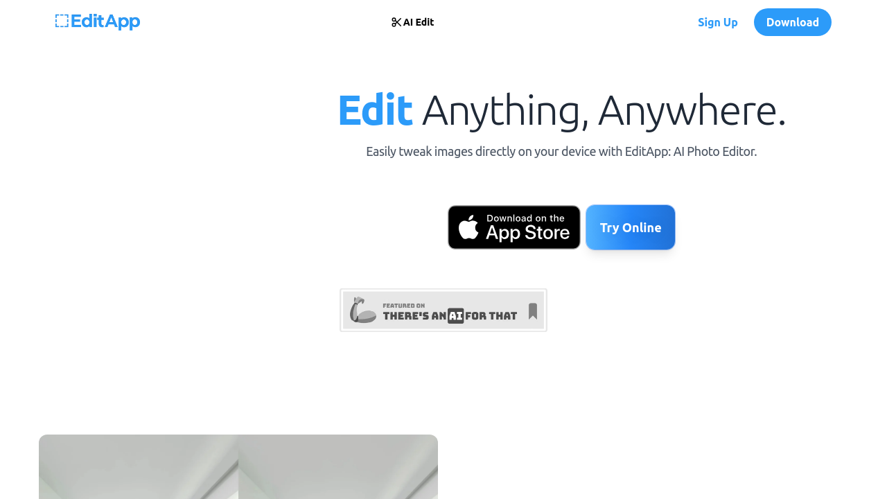 EditApp AI screenshot