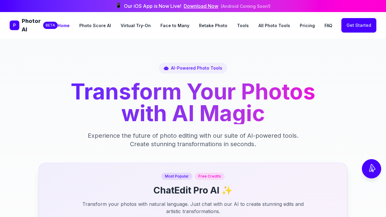 Photor AI screenshot