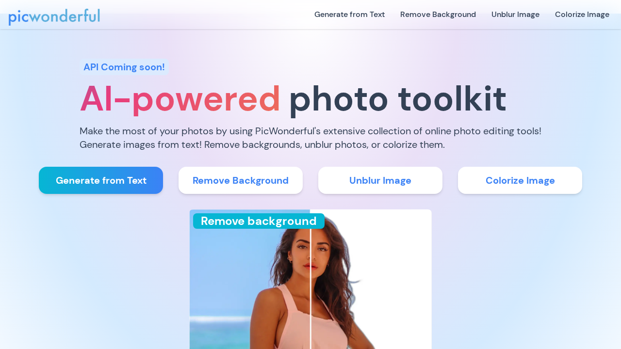 PicWonderful screenshot