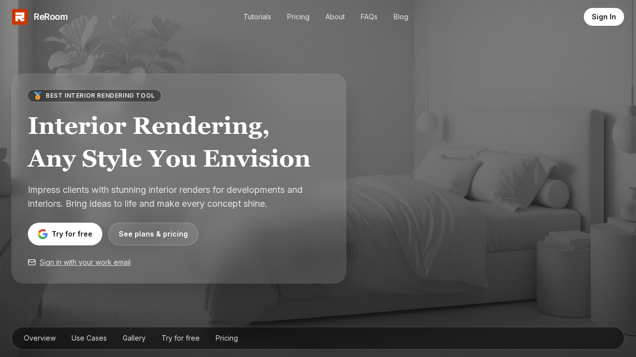 Reroom AI screenshot