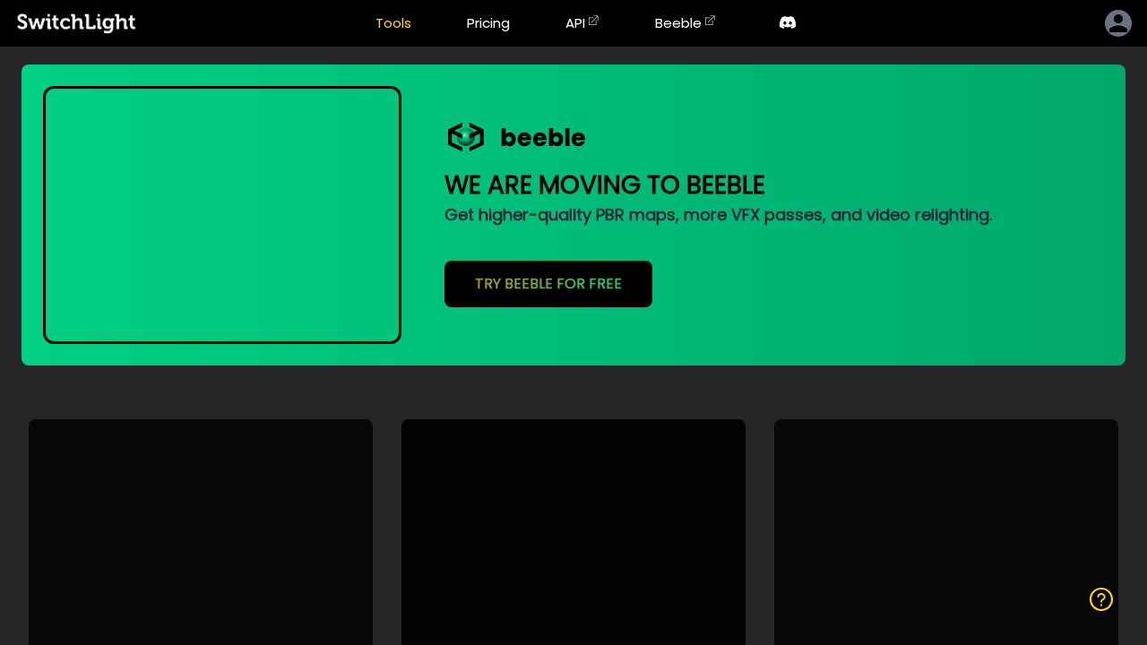 Switchlight, Beeble screenshot