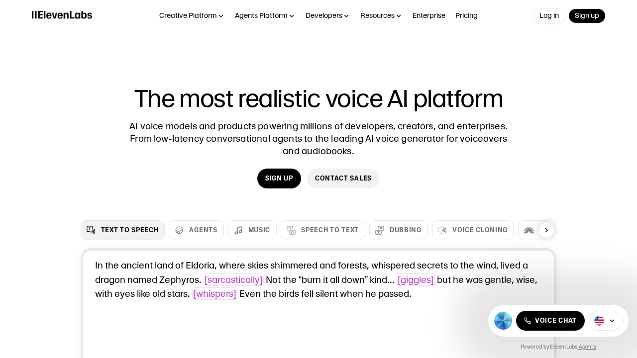 ElevenLabs Ai screenshot