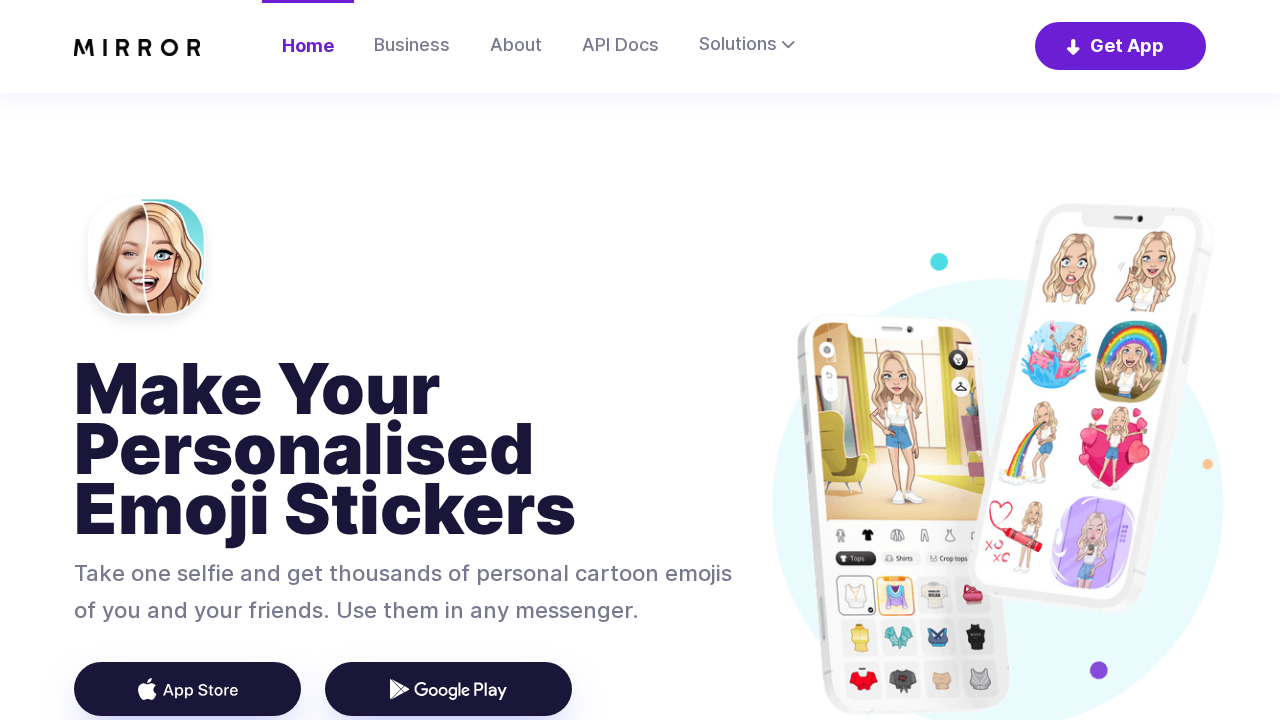 Mirror AI screenshot