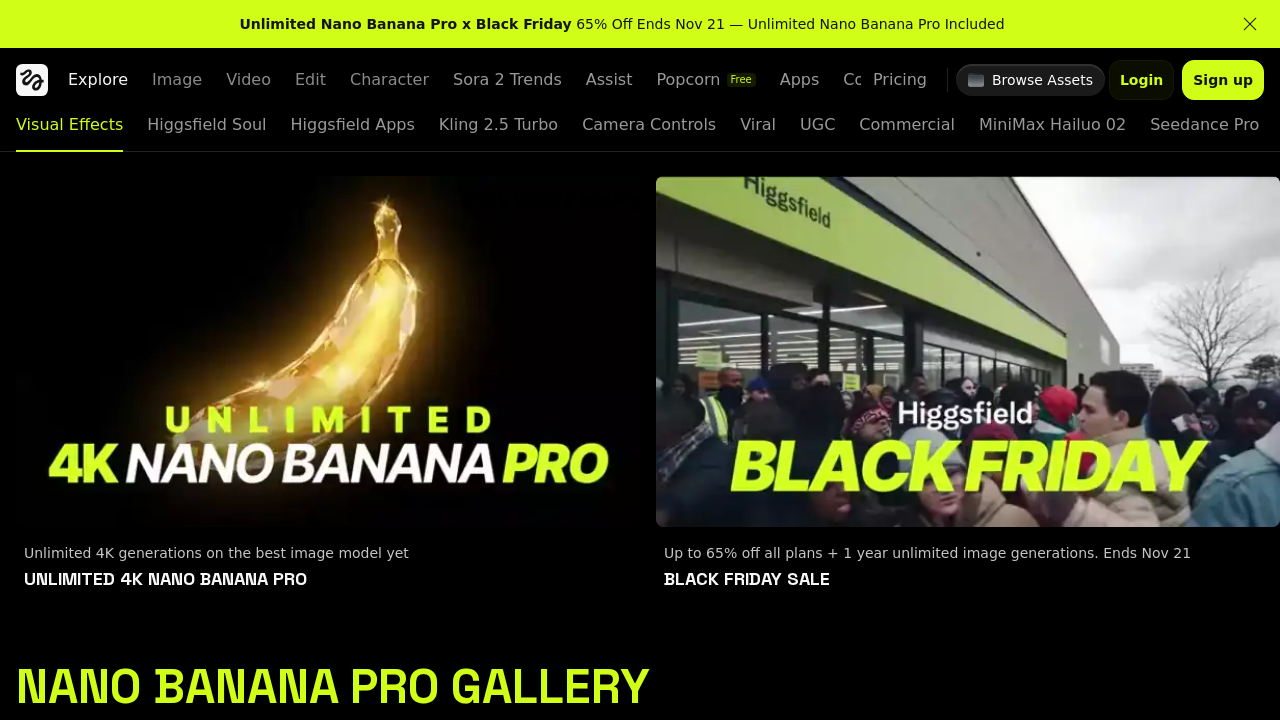 Higgsfield screenshot