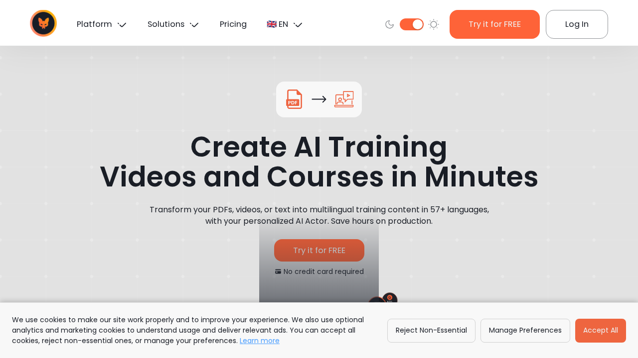 Immersive Fox screenshot