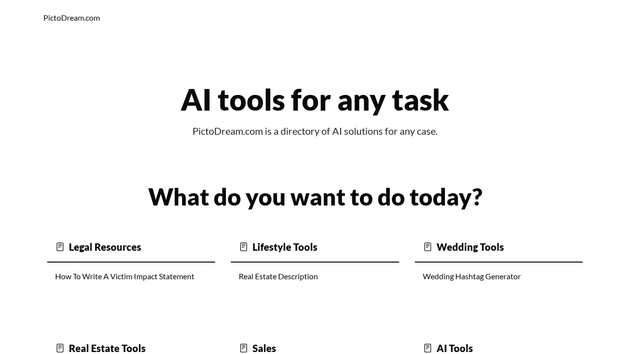 PictoDream screenshot