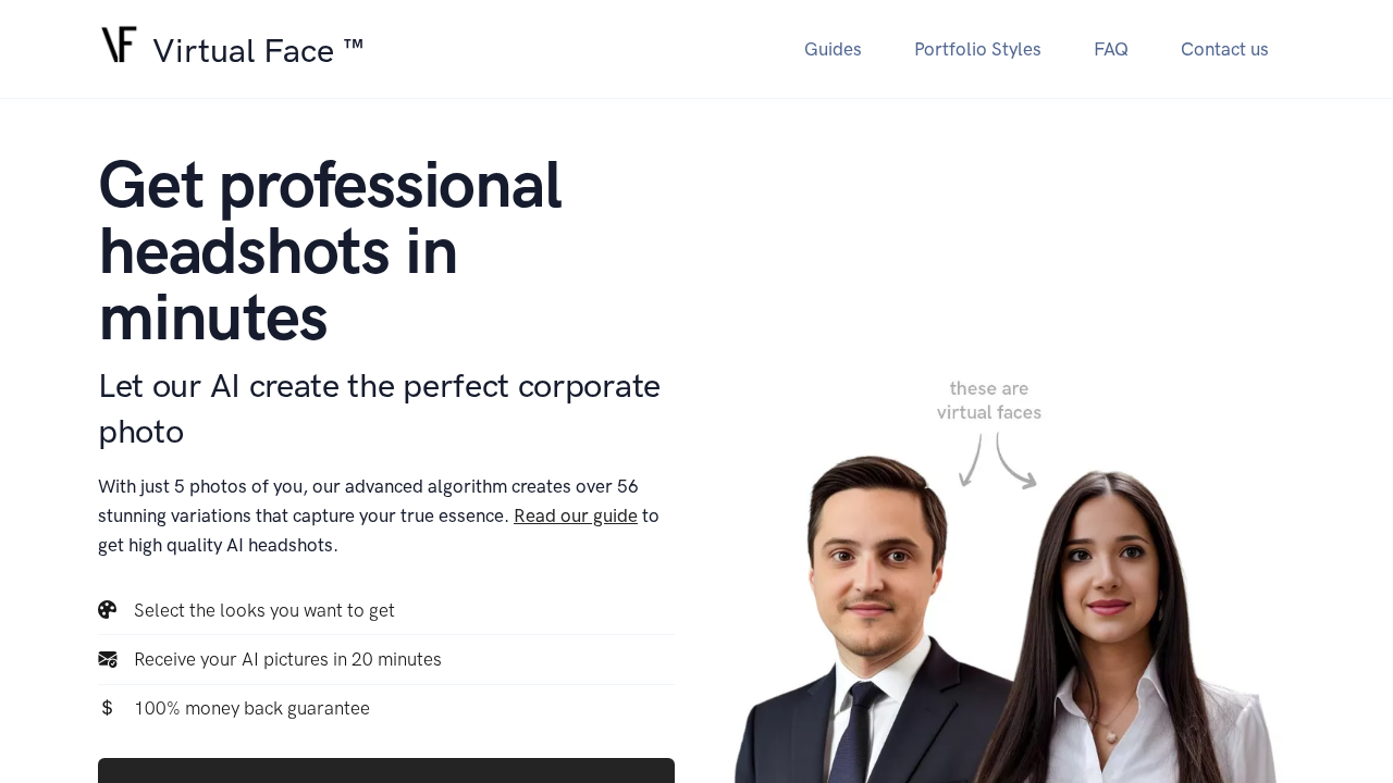 Virtual Face screenshot