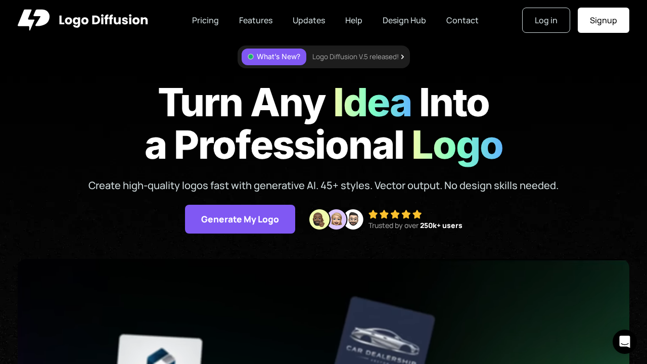 Logodiffusion screenshot