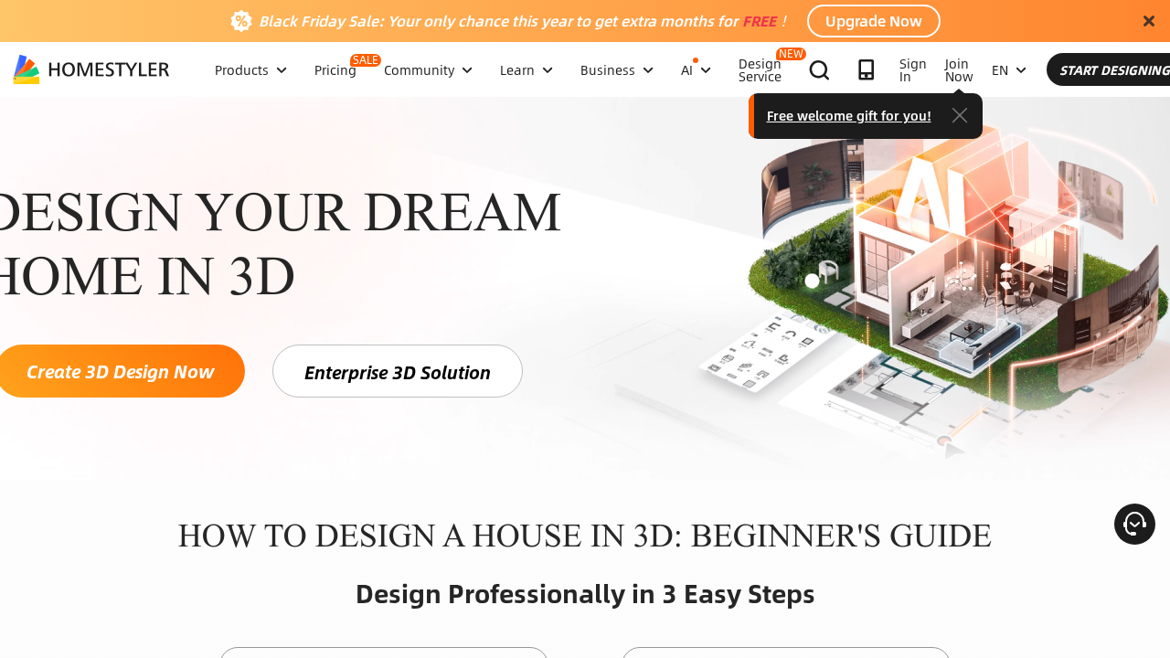 Homestyler AI screenshot