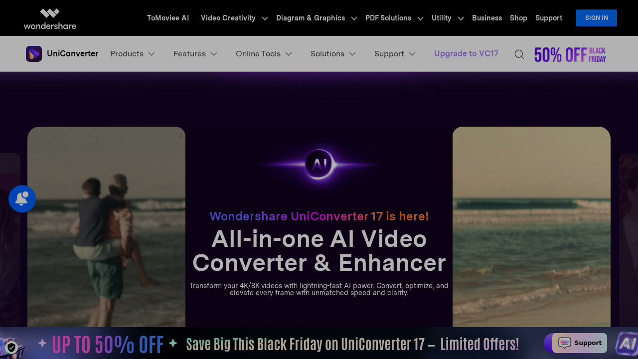 Wondershare UniConverter screenshot