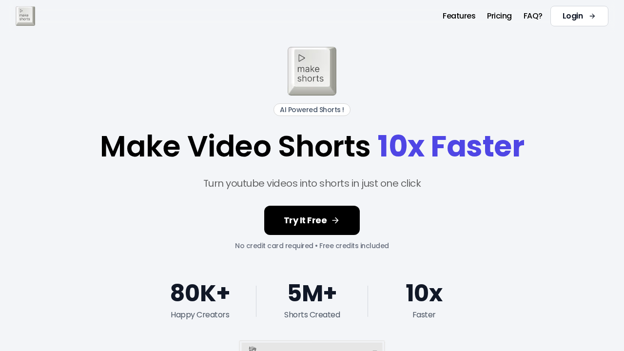 MakeShorts screenshot