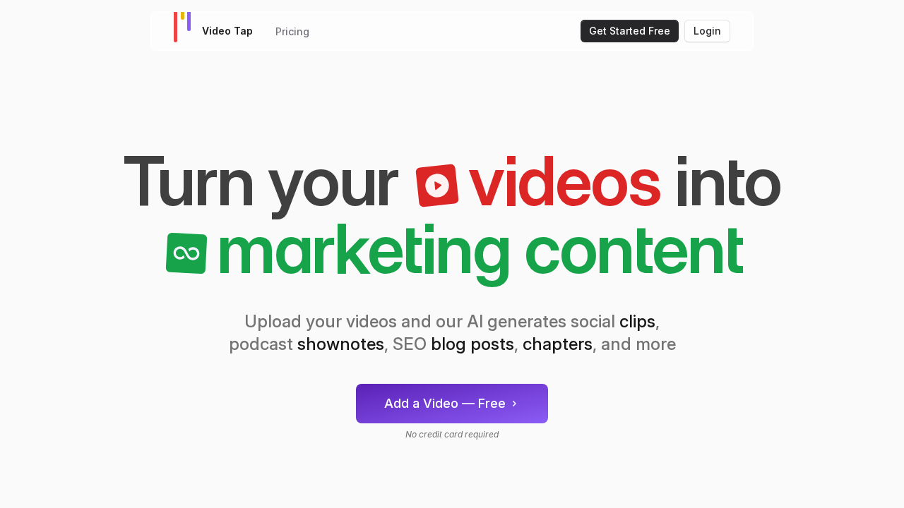 Video Tap screenshot